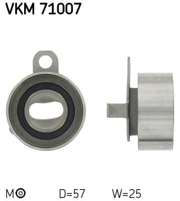rola intinzator,curea distributie SKF VKM 71007