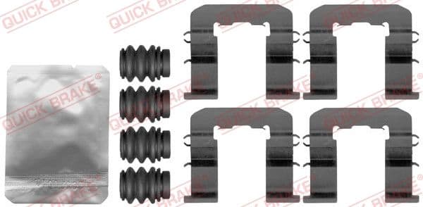 Set accesorii, placute frana QUICK BRAKE 109-1893