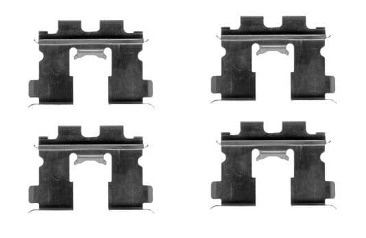 Set accesorii, placute frana TEXTAR 82519200