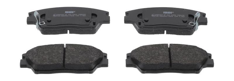 set placute frana,frana disc FERODO PREMIER ECO FRICTION FDB5432