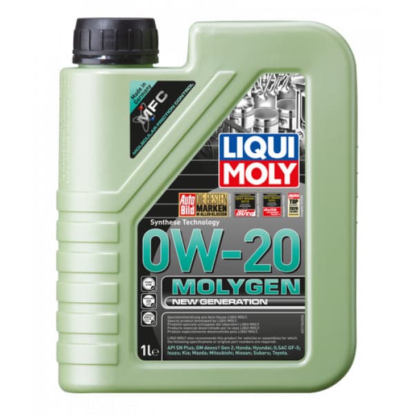 Ulei de motor LIQUI MOLY Molygen New Generation 0W-20 1L