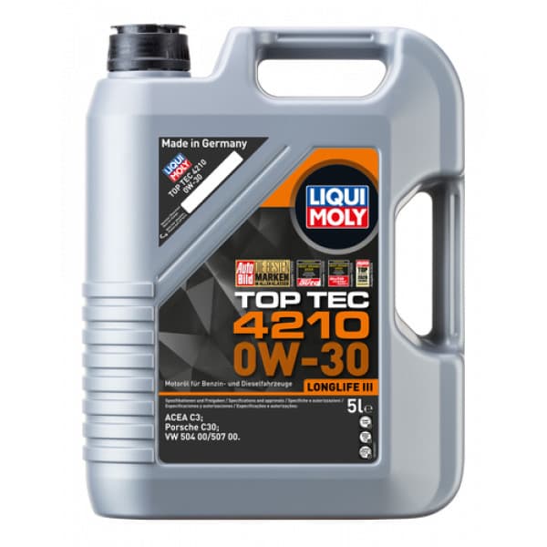 Ulei de motor LIQUI MOLY Top Tec 4210 0W-30 5L