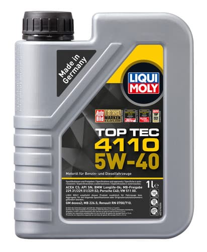 Ulei de motor LIQUI MOLY Top Tec 4110 5W-40 1L