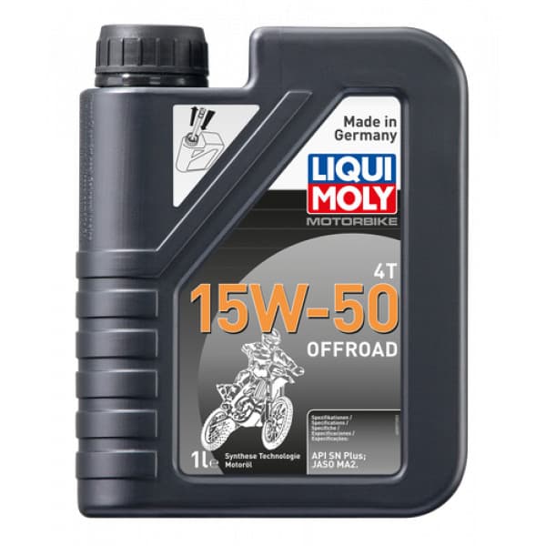 Ulei de motor LIQUI MOLY Motorbike 4T 15W-50 Offroad 1L