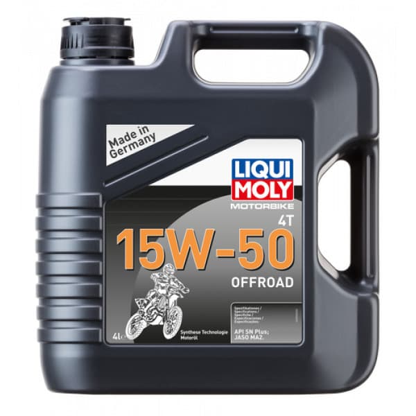 Ulei de motor LIQUI MOLY Motorbike 4T 15W-50 Offroad 4L