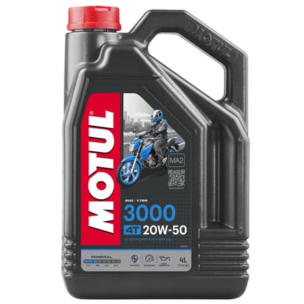 Ulei de motor MOTUL 3000 4T 20W-50 4L