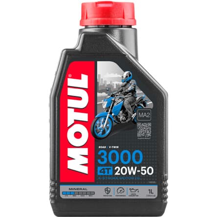 Ulei de motor MOTUL 3000 4T 20W-50 1L