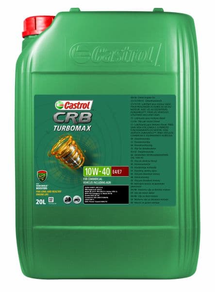 Ulei de motor CASTROL CRB Turbomax 10W-40 E4/E7 20L