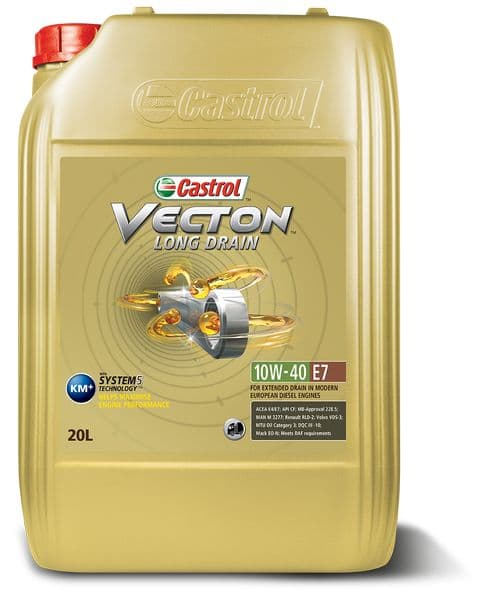 Ulei de motor CASTROL Vecton Long Drain 10W-40 E7 20L