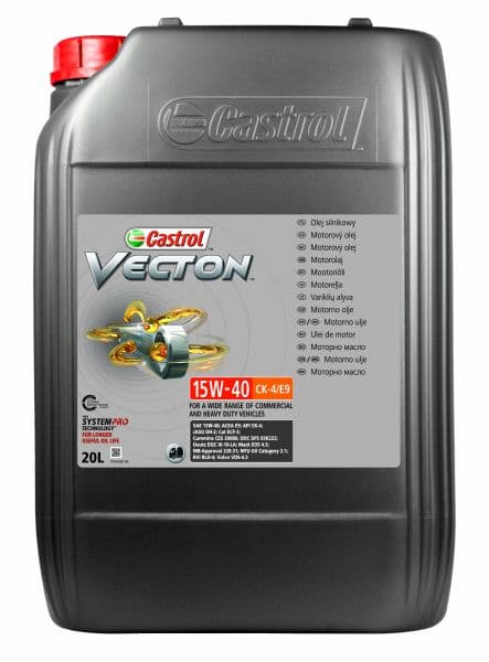 Ulei de motor CASTROL Vecton 15W-40 CK-4/E9 20L