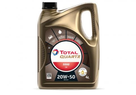 Ulei de motor TOTAL Quartz 5000 Energy 20W-50 4L