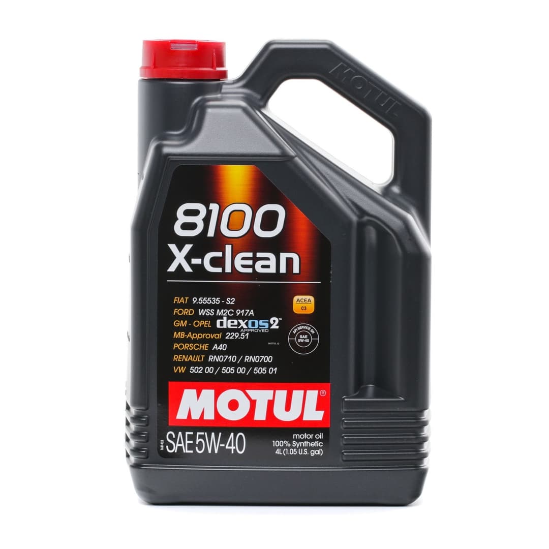 Ulei de motor MOTUL 8100 X-CLEAN 5W-40 4L