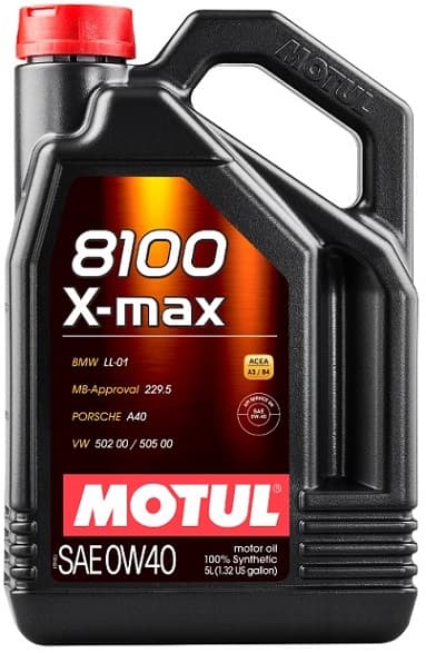 Ulei de motor MOTUL 8100 X-max 0W-40 5L