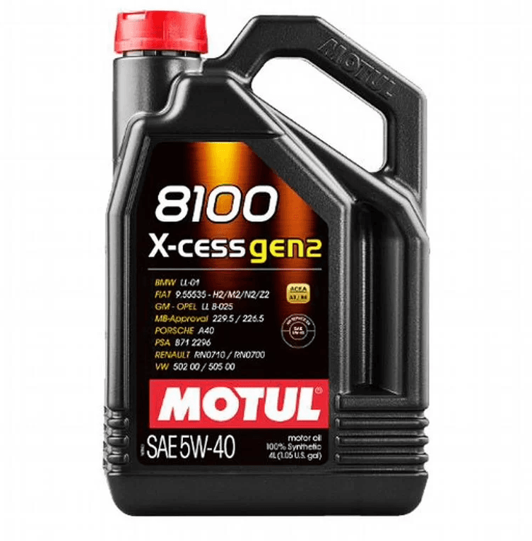Ulei de motor MOTUL 8100 X-Cess gen2 5W-40 4L