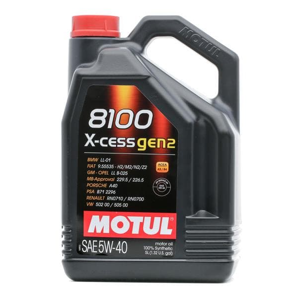 Ulei de motor MOTUL 8100 X-Cess gen2 5W-40 5L