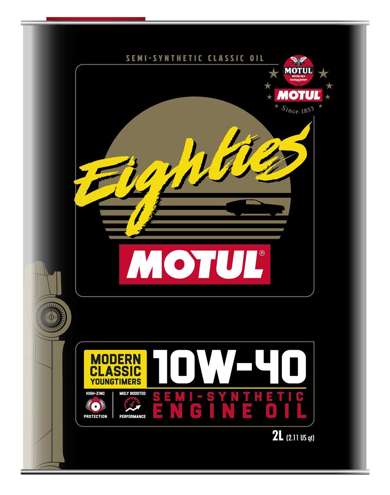 Ulei de motor MOTUL Classic Oil Eighties 10W-40 2L