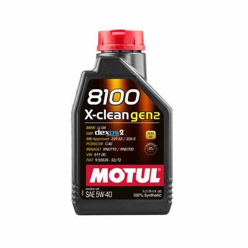 Ulei de motor MOTUL 8100 X-Clean gen2 5W-40 1L