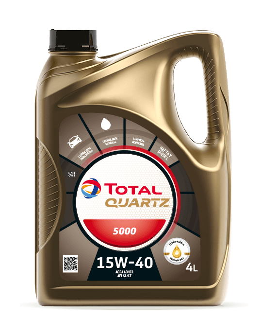 Ulei de motor TOTAL Quartz Energy 5000 15W-40 4L