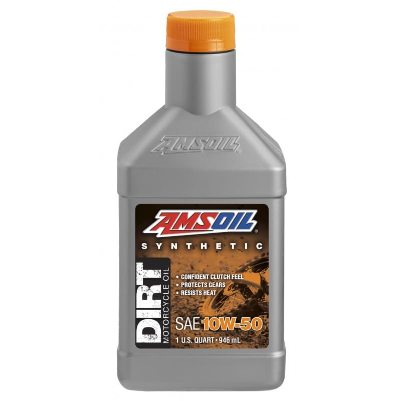 Ulei de motor AMSOIL 10W-50 Synthetic Dirt Bike Oil 946ml