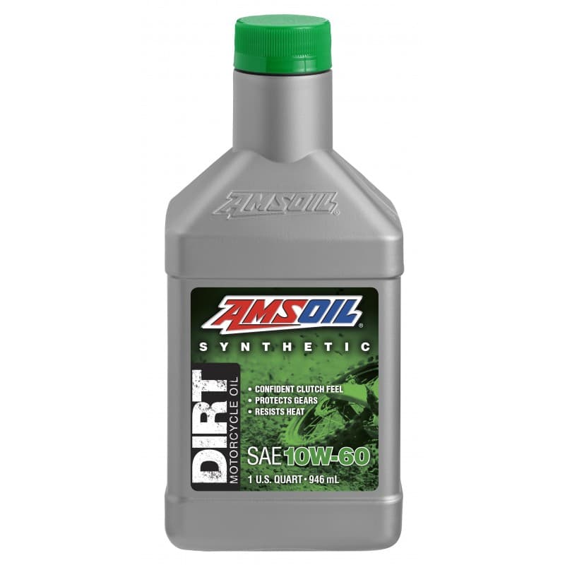 Ulei de motor AMSOIL 10W-60 Synthetic Dirt Bike Oil 946ml
