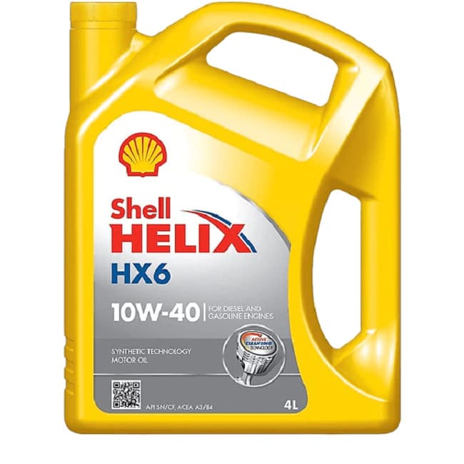 Ulei de motor SHELL Helix HX6 10W-40 4L