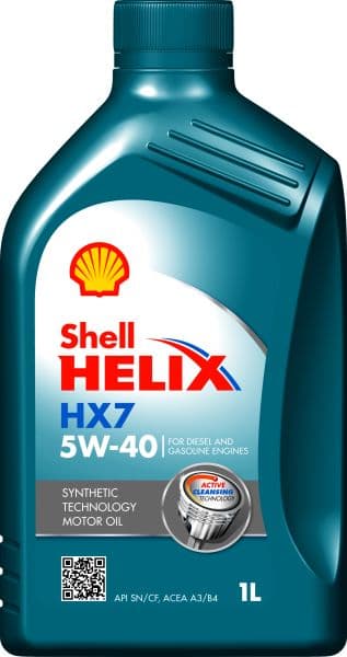 Ulei de motor SHELL Helix HX7 5W-40 1L