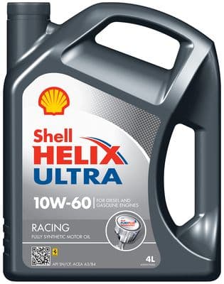 Ulei de motor SHELL Helix Ultra Racing 10W-60 4L
