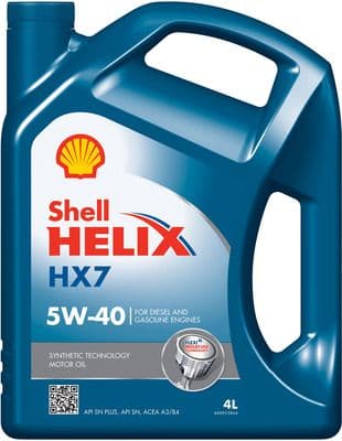 Ulei de motor SHELL Helix HX7 5W-40 4L