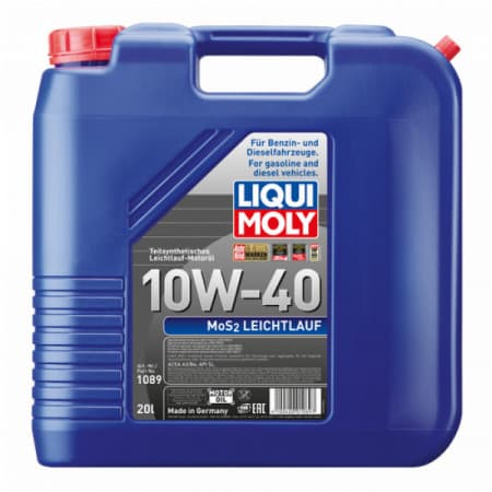 Ulei de motor LIQUI MOLY MoS2 Leichtlauf 10W-40 20L