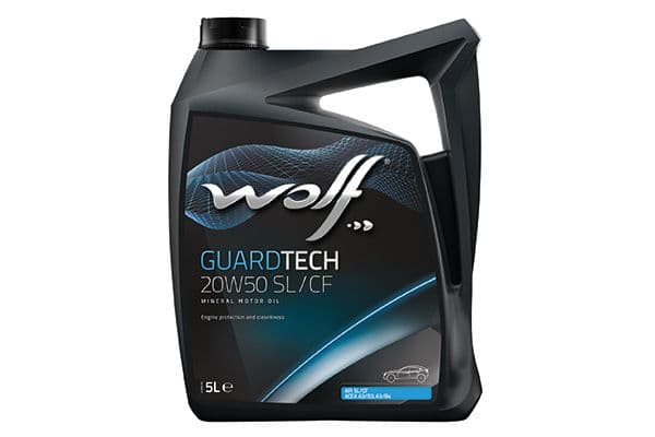 Ulei de motor WOLF Guardtech 20W-50 SL/CF 5L