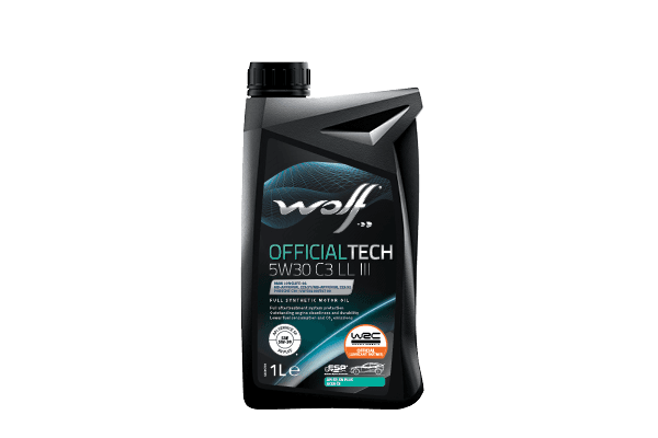 Ulei de motor WOLF Officialtech 5W-30 C3 LL III 1L