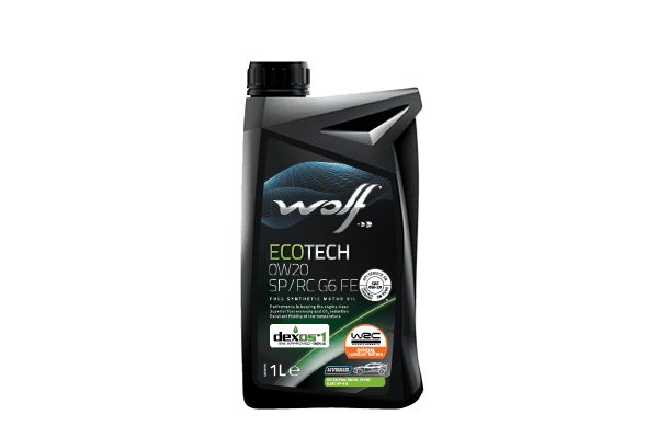 Ulei de motor WOLF Ecotech 0W-20 SP/RC G6 FE 1L