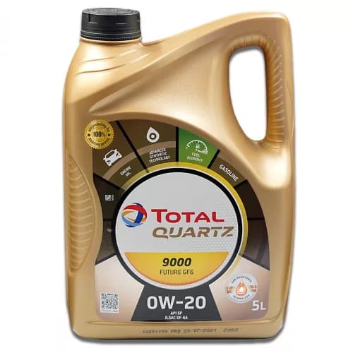 Ulei de motor TOTAL Quartz 9000 Future GF6 0W-20 5L