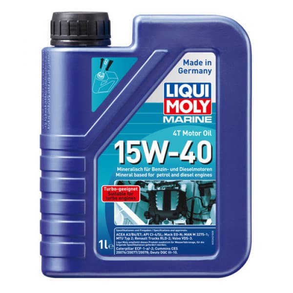 Ulei de motor LIQUI MOLY Marine 4T 15W-40 1L