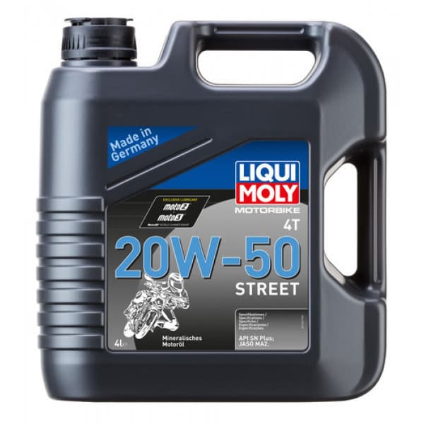 Ulei de motor LIQUI MOLY Motorbike 4T 20W-50 Street 4L