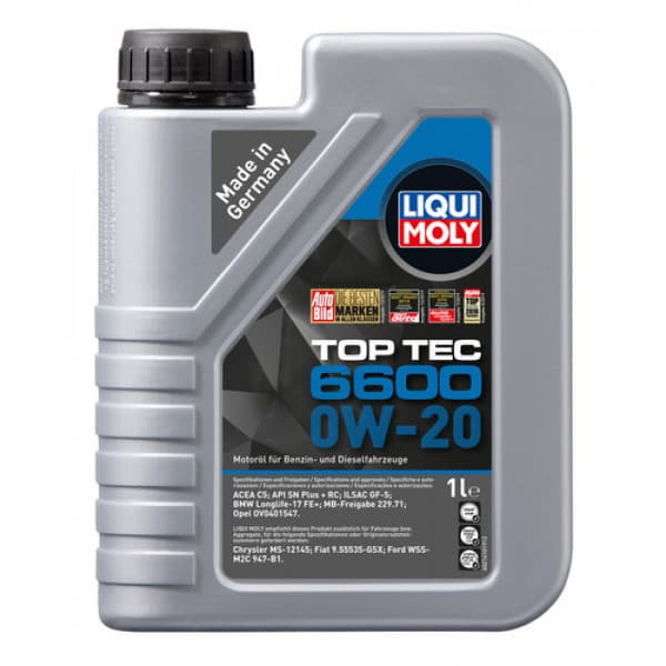 Ulei de motor LIQUI MOLY Top Tec 6600 0W-20 1L
