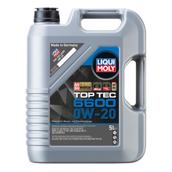 Ulei de motor LIQUI MOLY Top Tec 6600 0W-20 5L