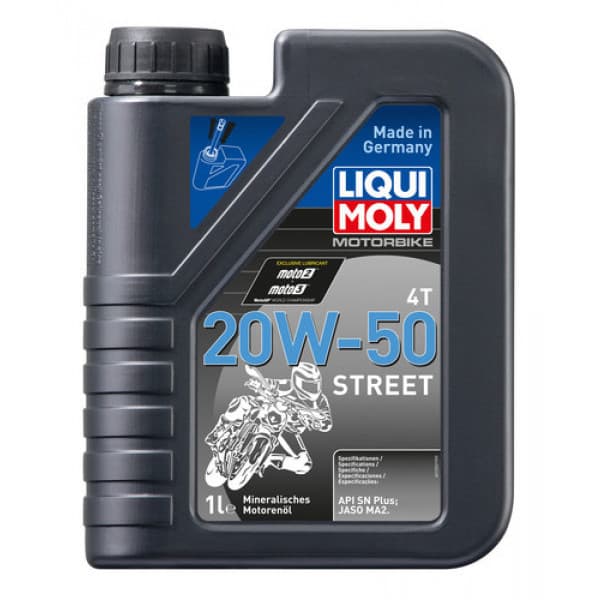 Ulei de motor LIQUI MOLY Motorbike 4T 20W-50 Street 1L