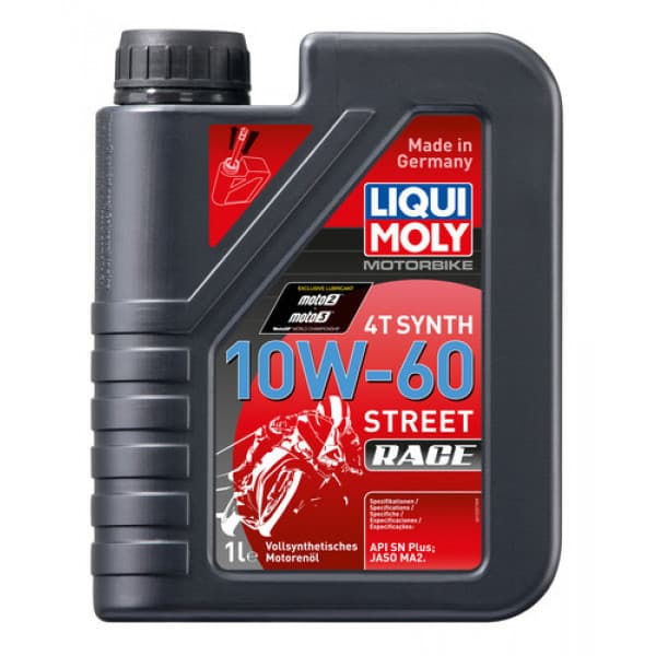 Ulei de motor LIQUI MOLY Motorbike 4T 10W-60 Street Race 1L