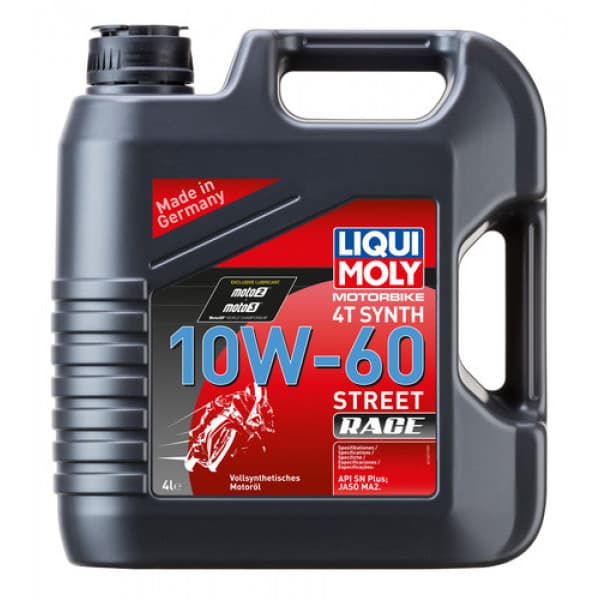 Ulei de motor LIQUI MOLY Motorbike 4T 10W-60 Street Race 4L