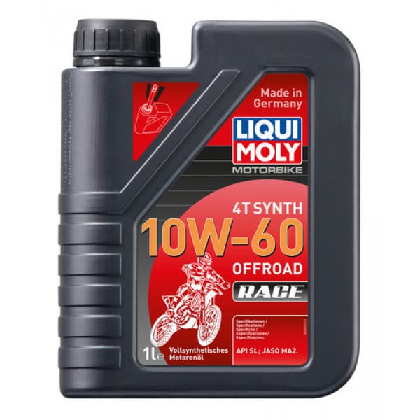 Ulei de motor LIQUI MOLY Motorbike 4T 10W-60 Offroad Race 1L