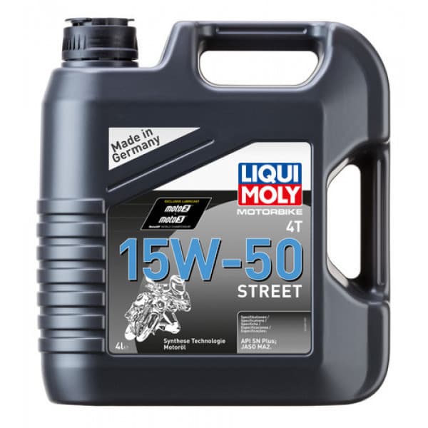 Ulei de motor LIQUI MOLY Motorbike 4T 15W-50 Street 4L