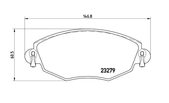 set placute frana,frana disc KRIEGER 0950006329