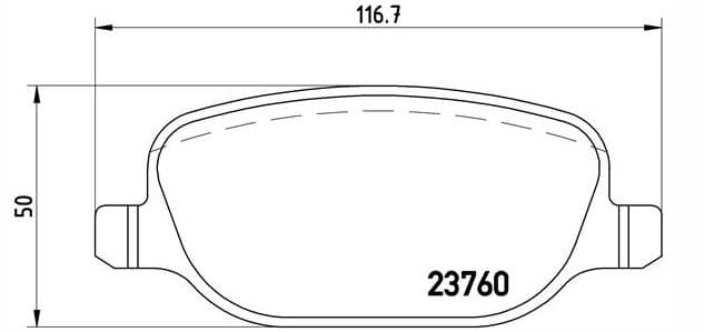 set placute frana,frana disc KRIEGER 0950006445