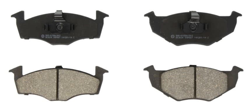 set placute frana,frana disc KRIEGER 0950006104