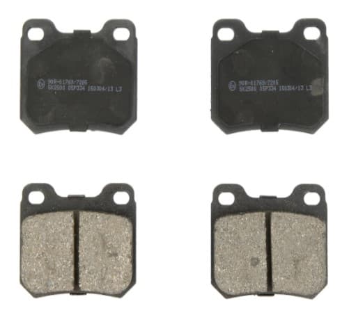 set placute frana,frana disc KRIEGER 0950006336