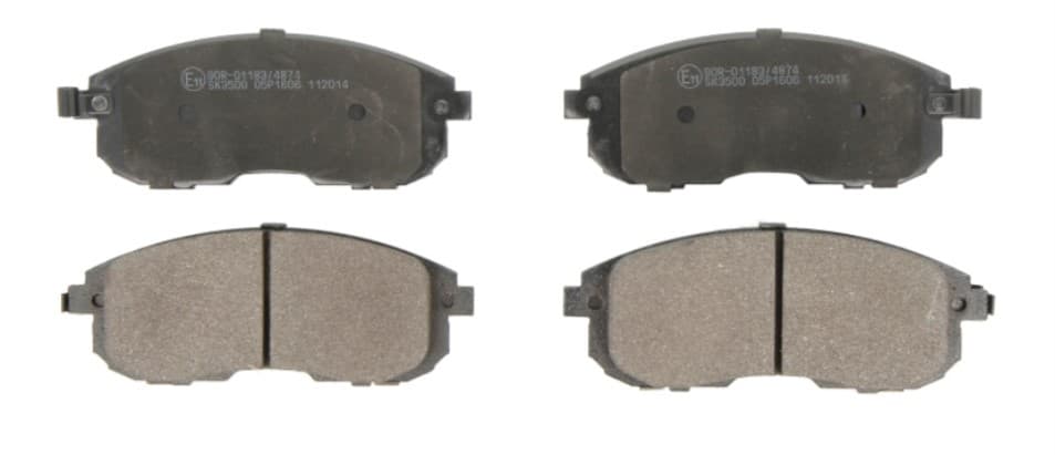 set placute frana,frana disc KRIEGER 0950006250
