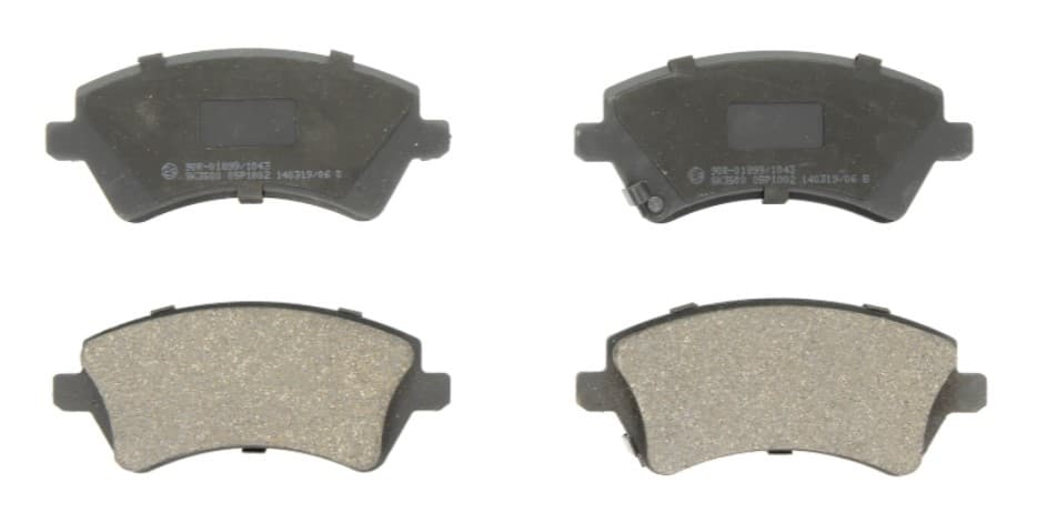 set placute frana,frana disc KRIEGER 0950006111
