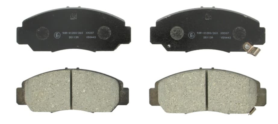 set placute frana,frana disc KRIEGER 0950006381