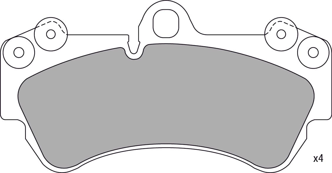 set placute frana,frana disc KRIEGER 0950006382